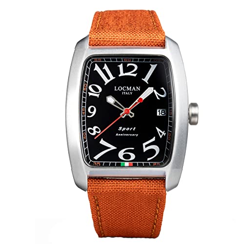 Orologio Uomo Alluminio Sport Anniversary Arancione Locman