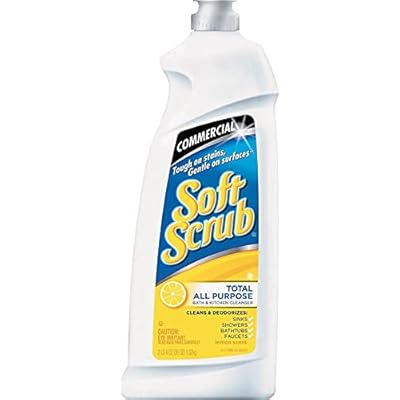 Soft Scrub All Purpose Commercial Surface Cleanser, Lemon, 36 Fluid Ounces