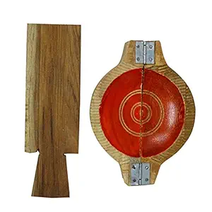 Board for Pasta/Gavvalu Sweet Maker Wooden Board/Gavvala Peeta Chekka/Sweet ShellsAnd Gujiya/Gujia Karanji Maker Mould Cutter Sacha Machine,Karjjikaya Maker