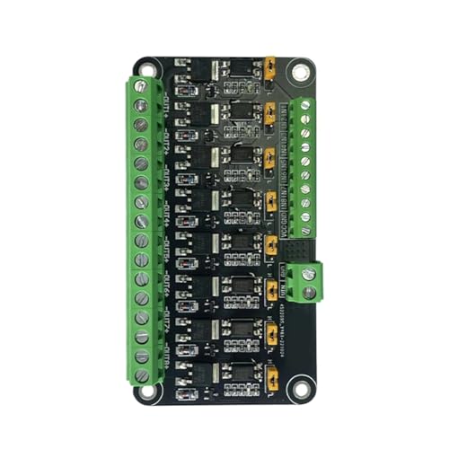 Microcontrolador MOSFET para evitar interferencias con aislamiento y 8 canales