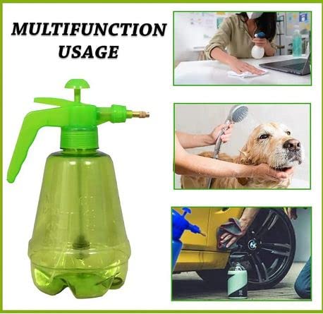 Image of Heavy Duty Garden Pump Pressure Sprayer, Lawn Sprinkler, Water Mister, Spray Bottle for Herbicides, Pesticides, Fertilizers, Plants Flowers Random Colors(1.2 L Capacity) (Multicolor)