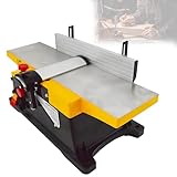 Feiphla Raboteuse DéGauchisseuse D'éTabli, 1 800 W, 12 000 TR/Min, Profondeur De Coupe RéGlable pour Un Travail du Bois De PréCision Planer