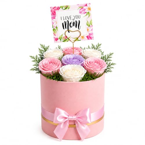 Love & Bloom Preserved Roses Gift for Mom