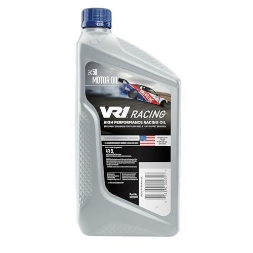 Image of Valvoline VR1 Racing SAE 50 Motor Oil 1 QT, Case of 6