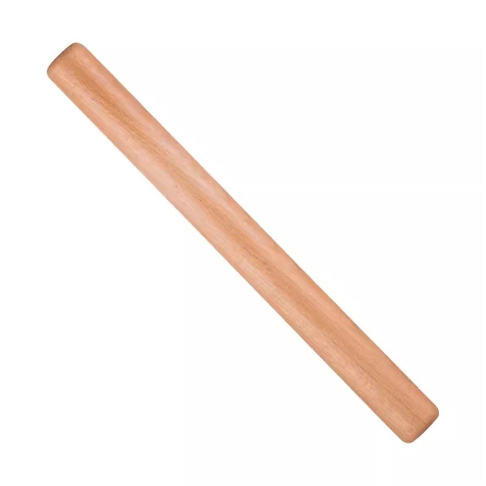 Rodillo de madera para hornear, herramienta de cocina esencial para pastelería y preparación de masa