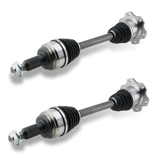 2 PCS NCV10143 Front CV Axle Shafts Assembly Fit for 4WD 07-13 Chevy Silverado 1500 Cheyenne Avalanche, for 07-19 Tahoe Yukon XL GMC Sierra Suburban 1500 Cadillac Escalade ESV, Driver Passenger Side