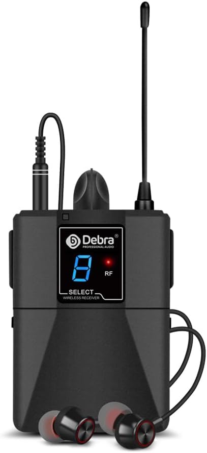 Bodypack with Earphone Only Suitable for ER-280 Wireless in Ear Monitor System, Can Not Be Used Alone (Only 1 Receiver)