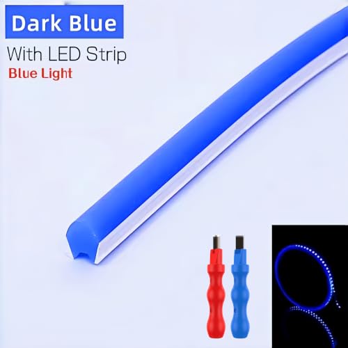 Tira de LED Flexible Azul con Cubierta de Silicona 5m miniatura 2