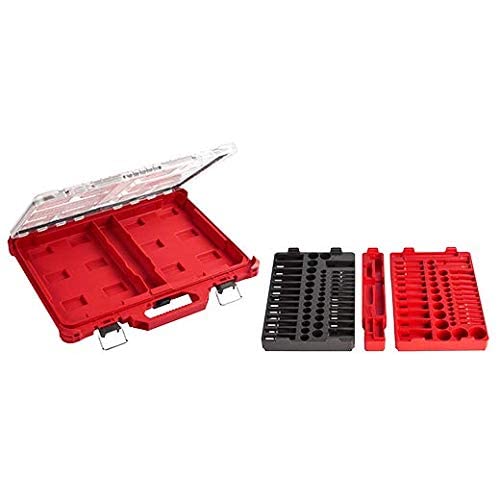 Milwaukee Electric - 1/4-3/8 106PC Rat. and Socket Set in PKOUT SAE-MM thumbnail 3