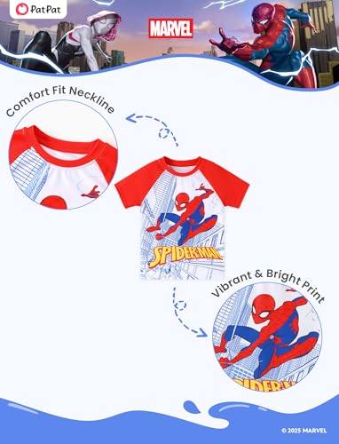 Image of Disney Marvel Spiderman Cars Boy Swimsuit Rash Guard Shirts & Swim Trunk Boys Swim Set Mickey Summer Bathing Suit 2-13 Years