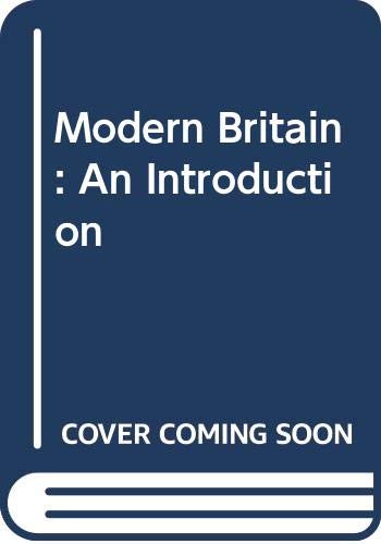 Modern Britain 0043012647 Book Cover