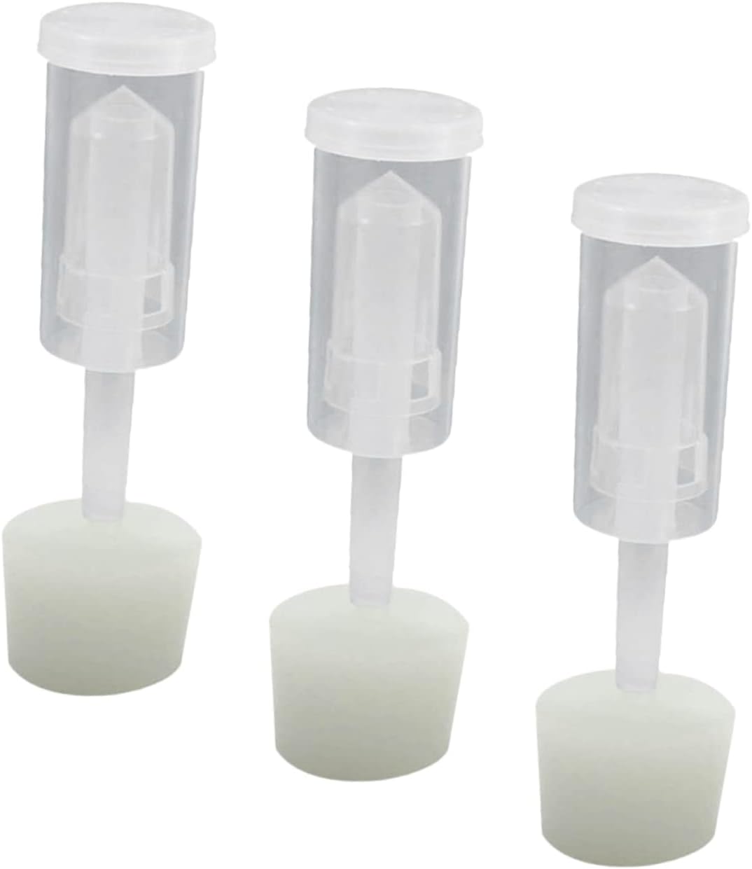 Silicone Airlock Stopper Set for Bottles and Test Tubes, Preserving
