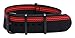 Clockwork Synergy Premium Nylon Nato Watch Straps bands PVD Black Hardware (22mm, Ducati Black / Red)
