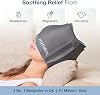 myhalos Gorro para Alivio de Migraña y Dolor de Cabeza, 30% Más Gel, Envoltura de Hielo Caliente y Fría | Permanece Frío por Más Tiempo para un Alivio Más Profundo, Terapia de Calor y Frío, Alivia Tensión, Dolor Sinusal y Resaca, Flexible, Seguro para Congelador, Gris 4