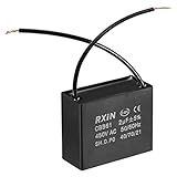 Especificaciones: Capacidad nominal: 2uF; Tolerancia: ± 5%; tensión nominal: 450 V AC; Tamaño de la cubierta: 36,5 x 16 x 29,5 mm; rango de temperatura: 40/70/21