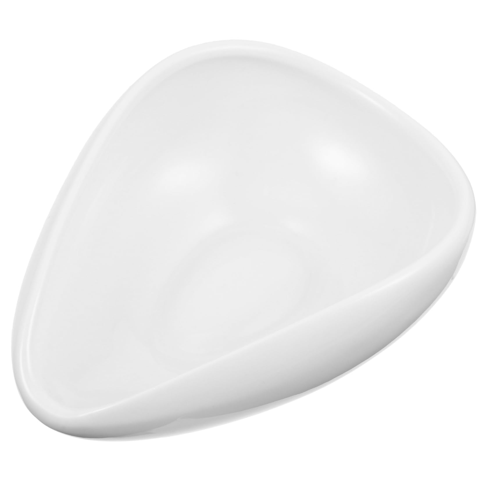 CONGARTENO 1 PC Creative Ceramic Tea Scoop White Spoon for Tea and More Ceramics Design for Home Office and Restaurant Use
