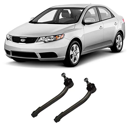 Terminal de Direção Kia Cerato Dianteiro 2009 Até 2013 Flex Automotive - O Par