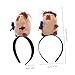 CALLARON 2pcs Adorable Cartoon Headband Lightweight Hair Accessory for Parties Cosplay Festivals Comfortable Fit for All Hair Types Prop for Themed Events
