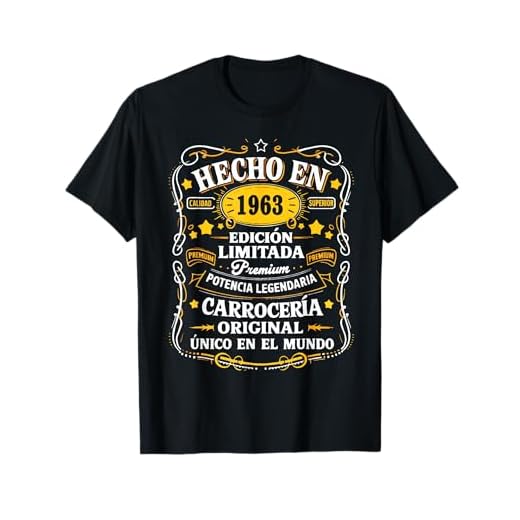 62 Cumpleaños Hombre 62 años Hecho En 1963 Regalos Camiseta