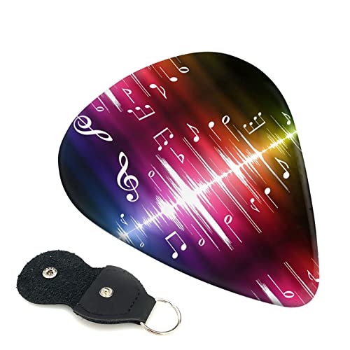 Jumping Music Notes Lot de 6 médiators pour guitare acoustique, guitare électrique, basse, ukulélé – fin, moyen et épais - Les Beatles, Paul McCartney, John Lennon, RIngo Starr, George Harrison Jumping Music Notes Lot de 6 médiators pour guitare acoustique, guitare électrique, basse, ukulélé – fin, moyen et épais