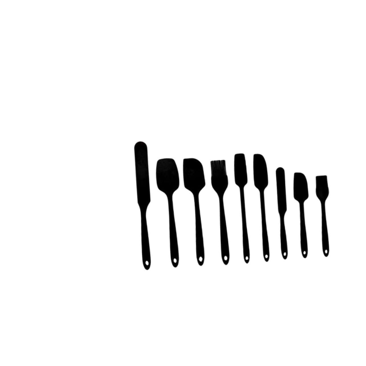 ULTECHNOVO Espátulas De Silicona Resistente Al Calor Para Hornear Utensilios De Cocina Para Preparar Pasteles y Repostería