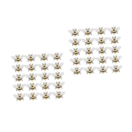 Angoily 2 series Accesorios De Aleación Para Colgantes Decoración Del Hogar Dijes De Panal Lindos Dijes Para Hacer Joyas Pequeñas Manualidades Accesorios De Bricolaje 20 piezas*2