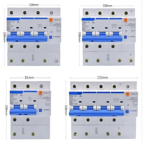 Disjoncteur à courant résiduel NXBLE 3P+N 100A pour tableau électrique