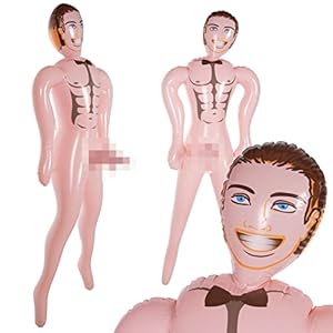 Viking Gear Toy Boy Aufblasbare Gummipuppe 155cm