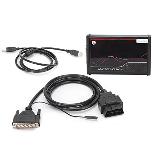 Akozon OBD2 Tuning Kit, EU Online OBD2 ECU Tuning Kit für KESS 5.017 V2.8 Auto LKW Diagnosewerkzeug Kein Token Auto Fehlerdetektor