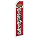 Tortas Swooper Advertising Flag - Perfect for Store Fronts, Cafes, Retailers, Shops, Food Trucks, Events, Fairs, Restaurants