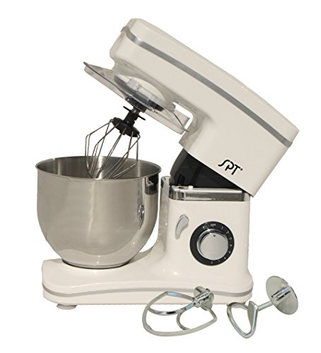 SPT MM-106WA: 8-Speed Stand Mixer (White), ONE SIZE