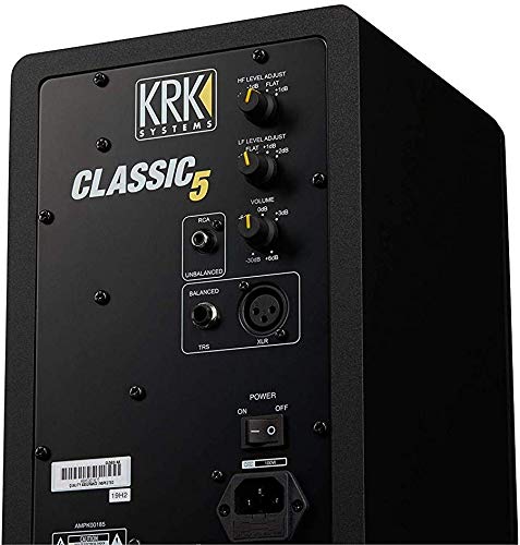 Krk Rp5G3 Rokit 5 G3 2-Way Powered Studio Monitor (Discontinued), Black, 5-Inch (Rp5G3-Na) #TOP7