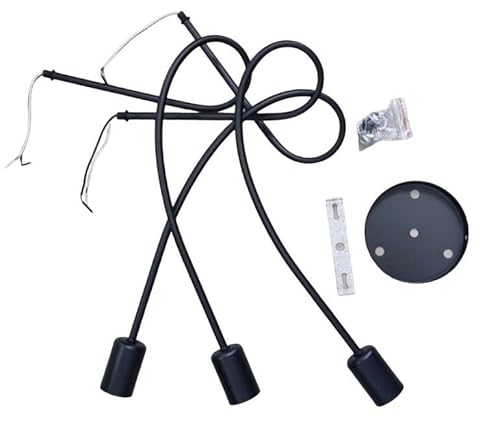 Luminária Lustre Pendente Sputnik Para 3 Lâmpadas