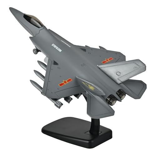 Image of Toys Uncle Diecast Aeroplane Scale Model, (1:400 Fighter Aeroplane with Light and Sound (Type 19))