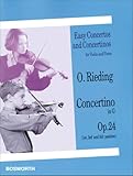 Concertino in G, Op. 24: Easy Concertos and Concertinos Series for Violin and Piano