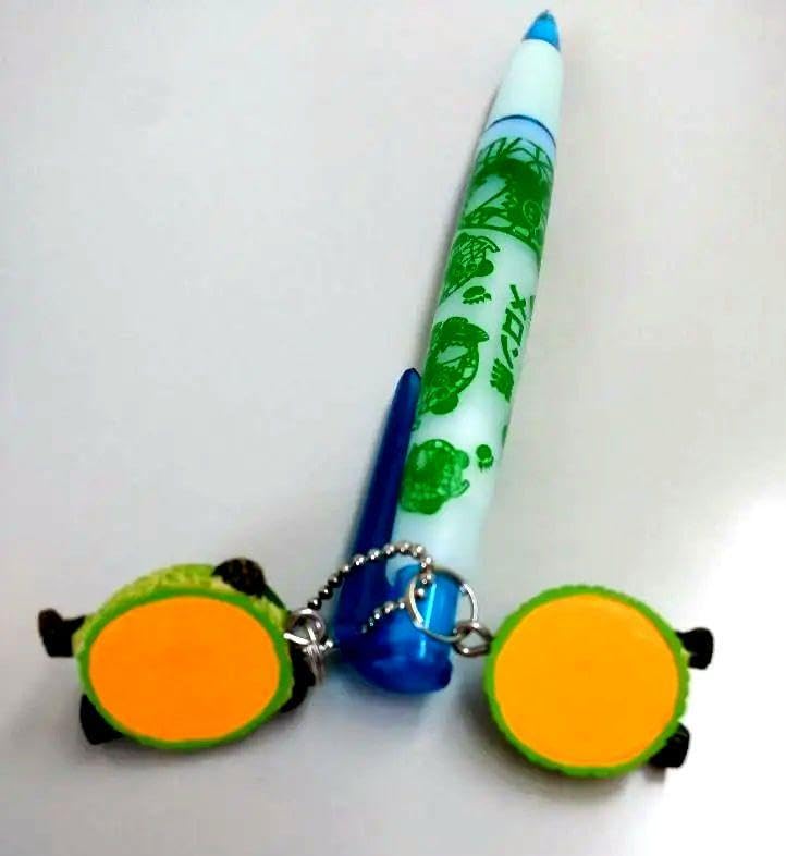 Amazon.co.jp: キュートなゆるキャラメロン熊付、ボールペン、北海道