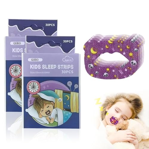 Lot de 60 pansements buccaux pour dormir, pour dormir, ronflement, pansements buccaux pour dormir, colles buccales pour dormir, colles buccales pour adultes pour de meilleures habitudes respiratoires