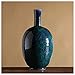 HongLianRiven Retro Armadio da Vino for la casa Fiori secchi Spina Vaso Forno Girare in Vaso di Ceramica Blu Soggiorno Snelle Bottiglie ovali 10-26 (Color : A)