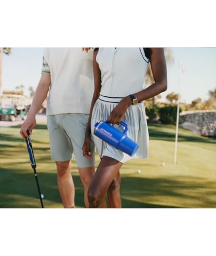 Image of STANLEY Quencher ProTour Flip Straw Tumbler with Leakproof Lid 40 oz | Built-In Straw and Handle | Cup Holder Compatible for Travel | Insulated Stainless Steel Cup | BPA-Free | Royal Blue