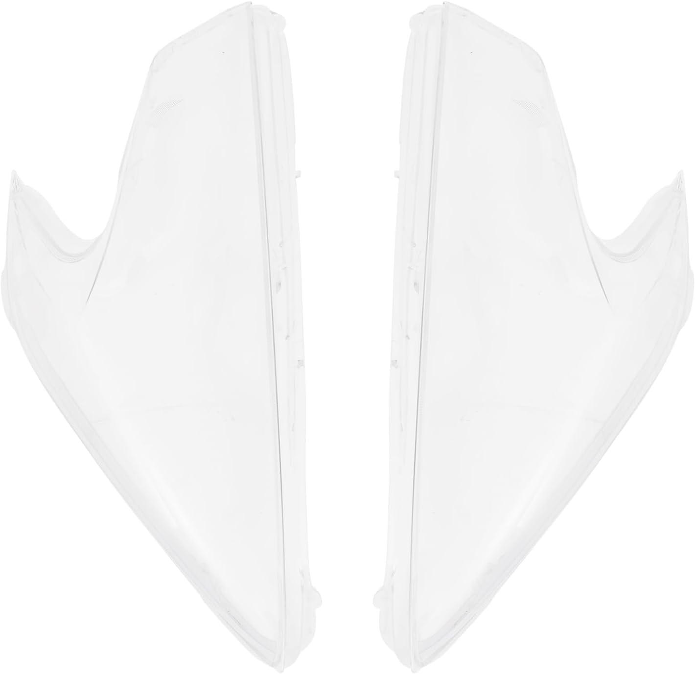 Headlight Lens Cover for Nissan 370Z 2009-2021, Left and Right Headlight Lens Cover, Headlight Lens Cover Compatible with Nissan 370Z for 2009-2021 Headlight Cover (Left and Right)