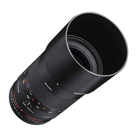 Samyang 100mm F2.8 ED UMC Full Frame Telephoto Macro Lens for Sony E-Mount Interchangeable Lens Cameras