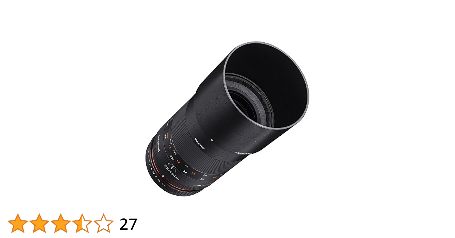 Amazon Canada: Samyang 100mm F2.8 ED UMC Full Frame