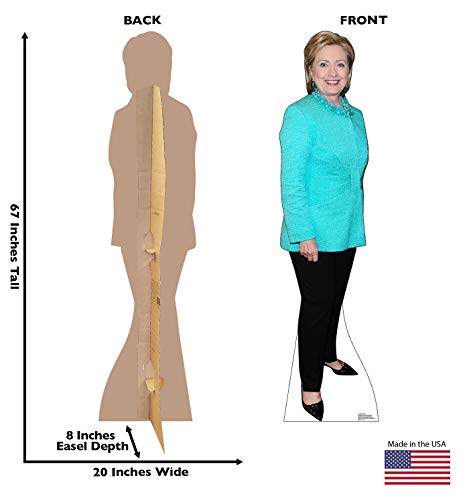 Image of Cardboard People Hillary Clinton Life Size Cardboard Cutout Standup