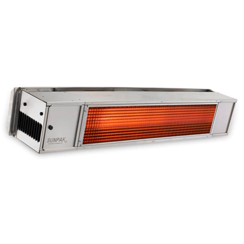 Sunpak 48-Inch 34,000 BTU Natural Gas Infrared Patio Heater - Stainless Steel - S34 S-NG