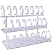 3-Tier Watch Stand Holder Removable 24 Acrylic Watch Jewelry Display Rack Watch Frame Watch Holder (Clear)