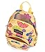 JanSport Half Pint Mini Backpack, 10.2 L - Durable Mini Bag Purse with Adjustable Shoulder Straps, Single Main Compartment, Zippered Stash Pocket, Power To The Flower
