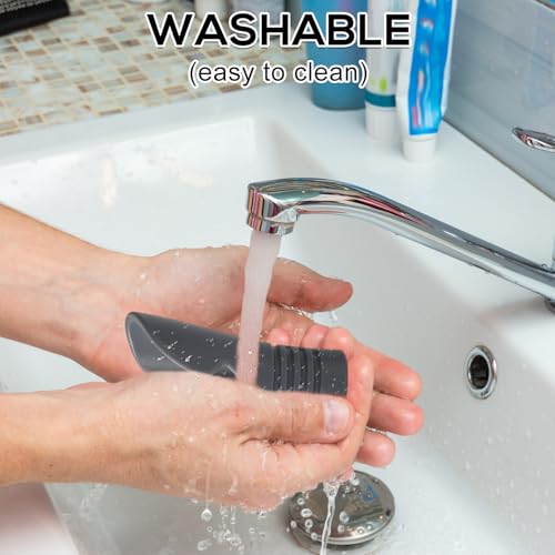 Lyreh Daumenschutz Catcher Baseball Softball, Daumenschutz Silikon Baseball Trainingsausrüstung Catcher Kompatibel mit Linken/Rechten Hand Verringert Handverletzungen und Brennen(Groß, Erwachsene)