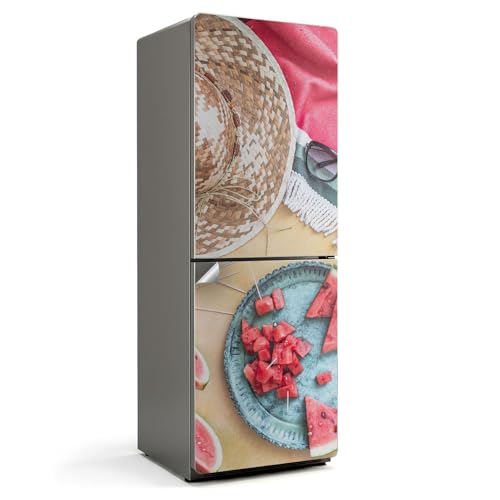 Autocollants frigo 70x190 pour masquer rayures cuisine - 2