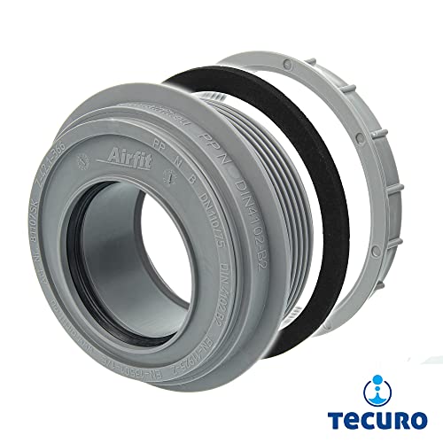 Airfit 50075AM Screw-On Sleeve DN 75 Pipe Connection KS-Grey, Klein - Image 2