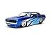 Jada Toys Bigtime Muscle 1:24 1969 Chevy Camaro Die-cast Car – Opening Doors, Hood, Trunk, Rubber Tires(Candy Blue)